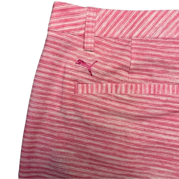 Puma Womens 5" Printed Golf Shorts Shocking Pink NWOT - Picture 7 of 12